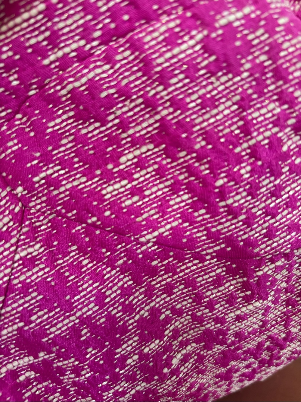 Shoshanna Strapless Pink Tweed Cocktail Dress - Picture 3 of 4